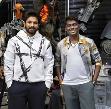 Atlle with Allu Arjun For AA22 * A6