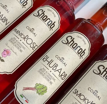 Sciroppi acidificati Sharab per mixology e miscelazione Terra Wild Spirits