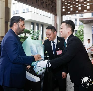 Syed Mustafa Kamal at Boao Global Health Forum representing Pakistan