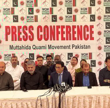 Khalid Maqbool Farooq Sattar Anis Kaimkhani Muhammad Daniyal MPA
