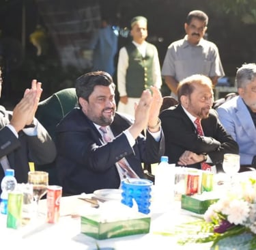 Anis Kaimkhani at Governor House Karachi