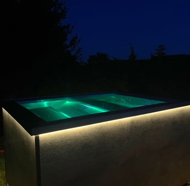 MetallSpa Infinity Whirlpool