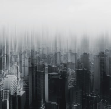 Picture depicting all the information and data are now stored in Clouds now. Also that remote working is now mainstream.