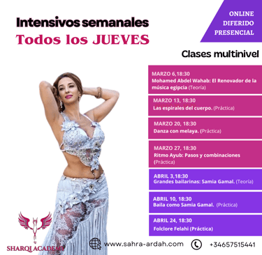 Sharqi Academy Intensivos semanales 2025_2