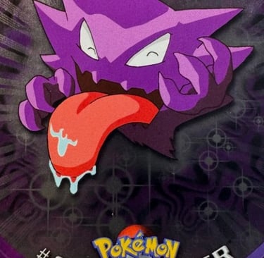 93 Haunter Topps Pokémon series 2 US smooth foil