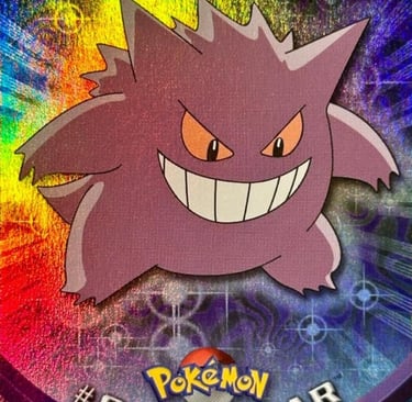 94 Gengar Topps Pokémon series 2 US rainbow foil