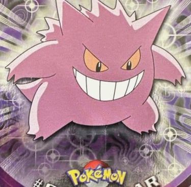 94 Gengar Topps Pokémon series 2 US smooth foil