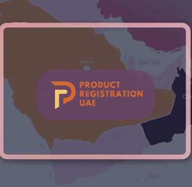 Product Registration UAE GCC Standardization Guide Blog with gcc countries background