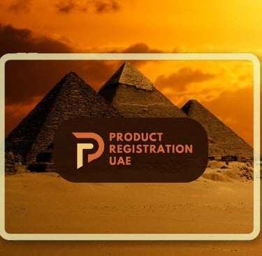 Product Registration UAE Egypt background