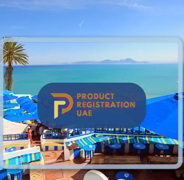 Product Registration UAE Logo and Tunisia Background Blog