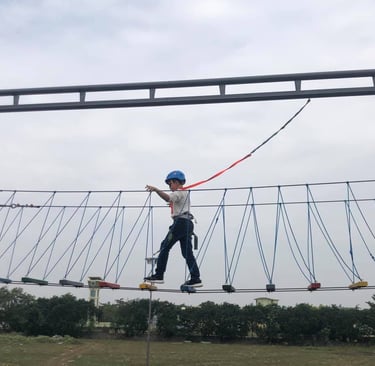 Adventure Rope course manufacture