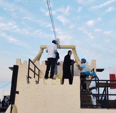 Qatar Zip Line Manufacture 