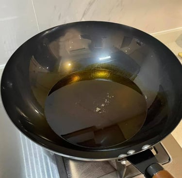 a pancake with a large pancake in it