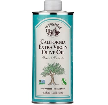 a bottle of extra virgin olive oil