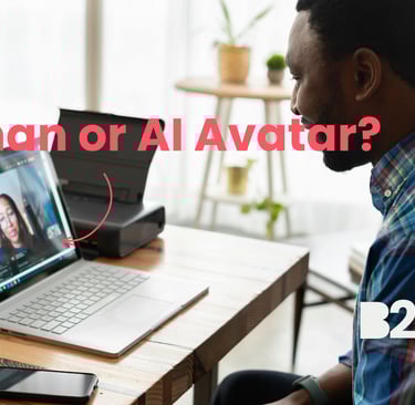 In a few years, how will you be able to tell if you are having a video call with a human or AI avata