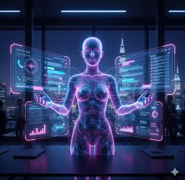 AI customer service tools providing fast, personalized support.