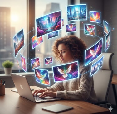 AI Image Generation tools creating business-ready visuals that accelerate marketing impact.