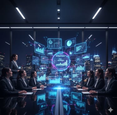 AI presentation software creating tailored pitch decks instantly.