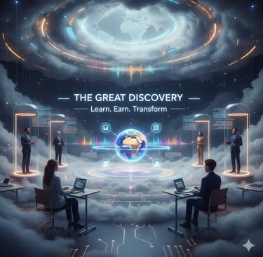 AI-powered e-learning platform connecting global instructors through The Great Discovery.