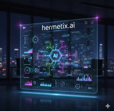 Smart AI business systems showing predictive insights from the best AI course.