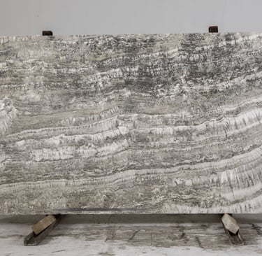 Dark Grey travertine marble