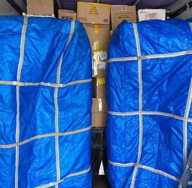 Sabırlar Nakliyat personeli eşya paketleme ve taşıma işlemi sırasında