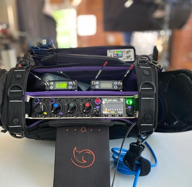Documentary Sound Recorder Bag