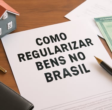 Como Regularizar Bens no Brasil Guia Completo para Imóveis, Contas Bancárias e Veículos