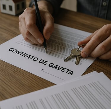CONTRATO DE GAVETA COMO REGULARIZAR UM IMÓVEL QUE NÃO ESTÁ EM SEU NOME E EVITAR PROBLEMAS FUTUROS