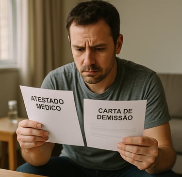 Posso ser demitido durante o atestado médico