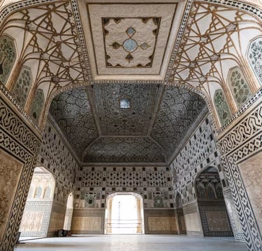 mirror palace of Amer fort