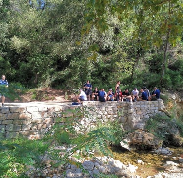 Awe Academy team workation in France with Dorchess