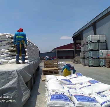 Despacho de Silicato acuicola