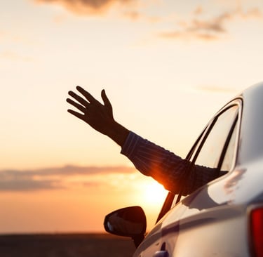 Travelling with windows down and efficiency