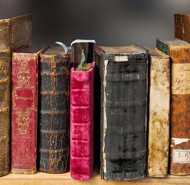 Old books.