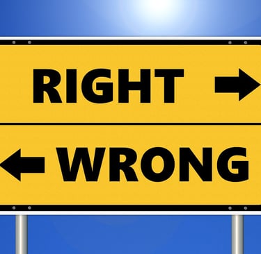 Do Right for long term success.