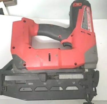 A nail gun an even better tool.