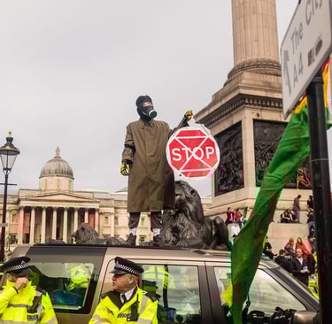 Protest legally.