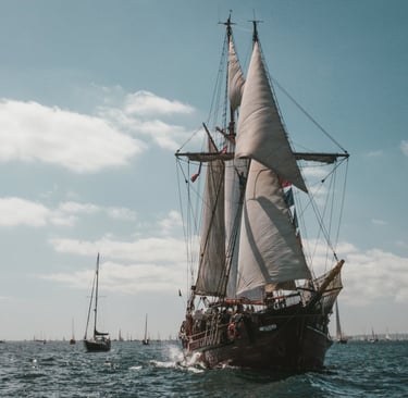 Come sail away with Blackbeard's Advice.