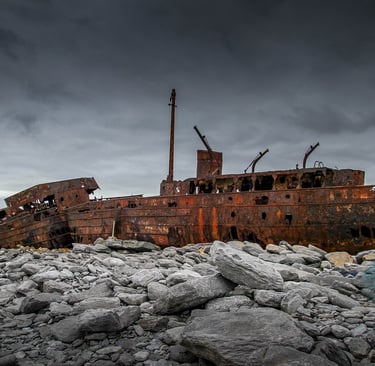 Shipwrecked? Set sail for a new life.