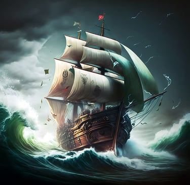 Chase your dreams through the storms.