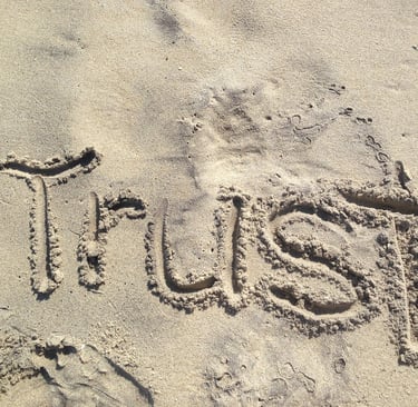 Trust is the key to a successful business.