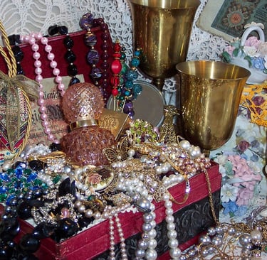Blackbeard's loot.