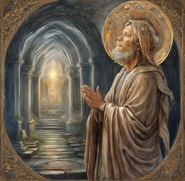 PRAYING MAN