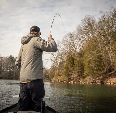Spring is only weeks away:  Fly Fishing in March on the South Holston