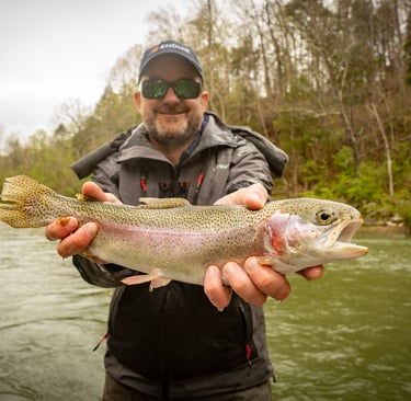 Trophy Section on the Watauga river