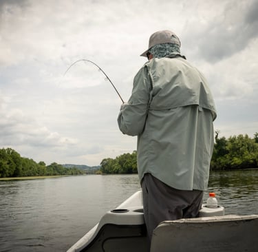 Summer time Smallmouth fishing