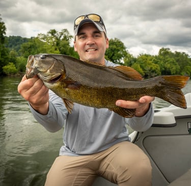 John was loving the topwater bite!
