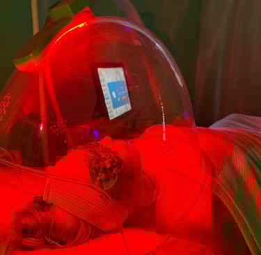 Lux Oxygen Red Light facial spa session