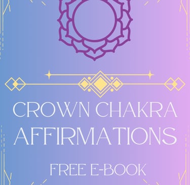 crown chakra affirmations ebook